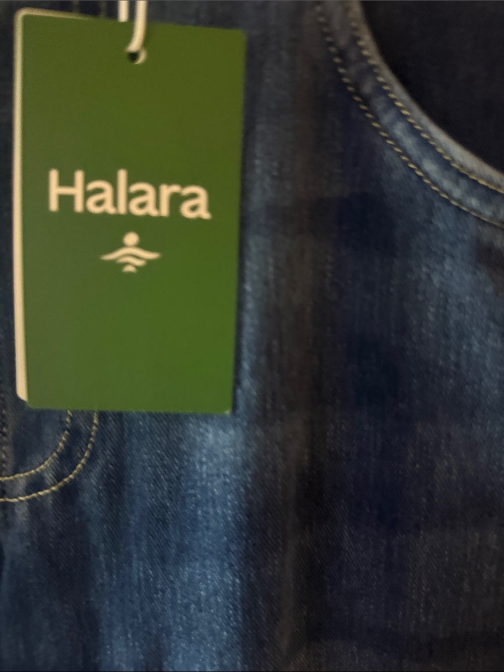 HALARA Dark Blue Wide-Leg Jeans - Picture 2 of 6